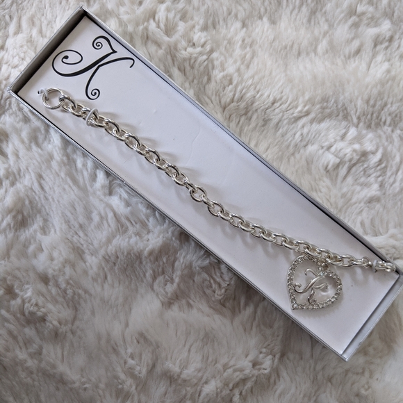 Monogram "K" chain link bracelet. NWT. - Picture 3 of 3